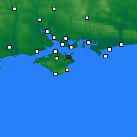Nearby Forecast Locations - Райд - карта