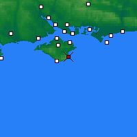 Nearby Forecast Locations - Шанклин - карта