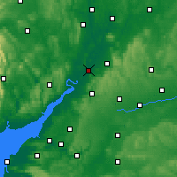 Nearby Forecast Locations - Глостер - карта