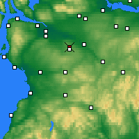 Nearby Forecast Locations - Ист-Килбрайд - карта