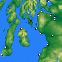 Nearby Forecast Locations - Ротсей - карта