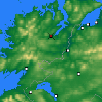 Nearby Forecast Locations - Леттеркенни - карта