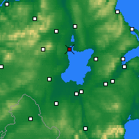 Nearby Forecast Locations - Лох-Ней - карта
