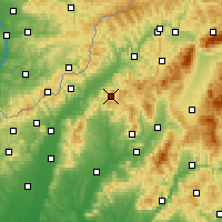Nearby Forecast Locations - Holazne - карта
