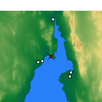 Nearby Forecast Locations - False Bay - карта
