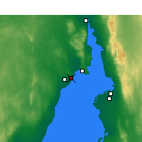 Nearby Forecast Locations - Уайалла - карта