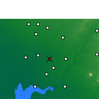 Nearby Forecast Locations - Nadiad - карта