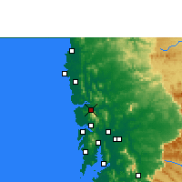 Nearby Forecast Locations - Shirsad - карта