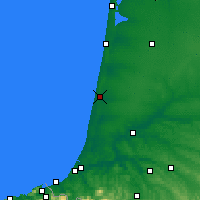 Nearby Forecast Locations - Léon - карта