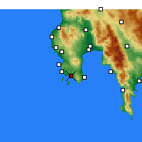 Nearby Forecast Locations - Финикус - карта