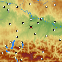 Nearby Forecast Locations - Вельс - карта
