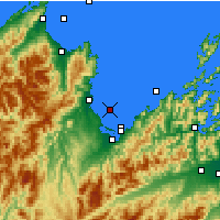Nearby Forecast Locations - Тасман - карта