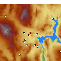 Nearby Forecast Locations - Неллис - карта