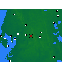 Nearby Forecast Locations - Лейкленд - карта