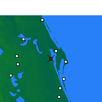 Nearby Forecast Locations - Тайтусвилл - карта
