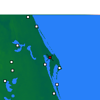 Nearby Forecast Locations - C. Canaveral - карта