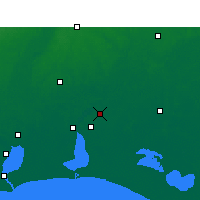 Nearby Forecast Locations - Лейк-Чарльз - карта