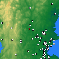 Nearby Forecast Locations - Нашуа - карта