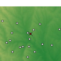 Nearby Forecast Locations - Addison - карта