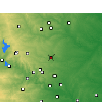 Nearby Forecast Locations - Джорджтаун - карта
