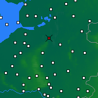 Nearby Forecast Locations - Зволле - карта