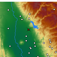 Nearby Forecast Locations - Оровилл - карта