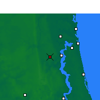 Nearby Forecast Locations - Cecil Аэропорт - карта