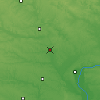 Nearby Forecast Locations - Айова-Сити - карта