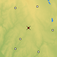 Nearby Forecast Locations - Sheldon - карта