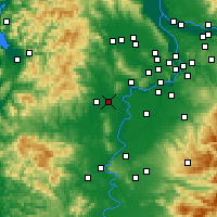 Nearby Forecast Locations - McMinnville - карта