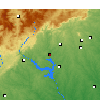 Nearby Forecast Locations - Clemson - карта