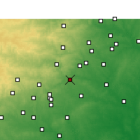 Nearby Forecast Locations - Нью-Браунфелс - карта