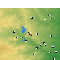 Nearby Forecast Locations - Бернет - карта