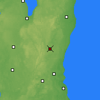 Nearby Forecast Locations - West Bend - карта