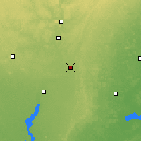 Nearby Forecast Locations - Stevens Point - карта