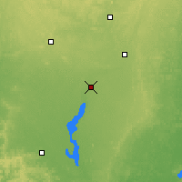 Nearby Forecast Locations - Wisconsin Rapids - карта