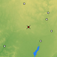 Nearby Forecast Locations - Marshfield - карта