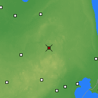 Nearby Forecast Locations - Lapeer - карта