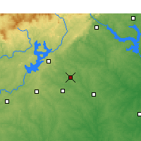 Nearby Forecast Locations - Jefferson - карта