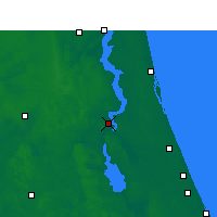 Nearby Forecast Locations - Палатка - карта