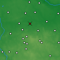 Nearby Forecast Locations - Piątek - карта