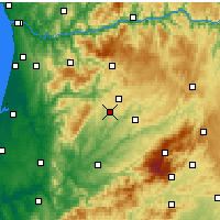 Nearby Forecast Locations - Тондела - карта