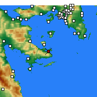 Nearby Forecast Locations - Порос - карта