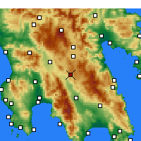 Nearby Forecast Locations - Kollines - карта