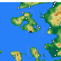 Nearby Forecast Locations - Пломарион - карта