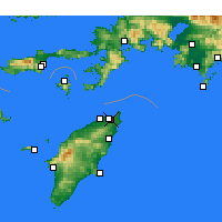 Nearby Forecast Locations - Трианда - карта