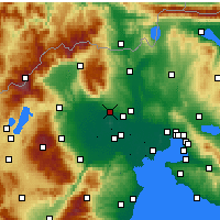 Nearby Forecast Locations - Яница - карта