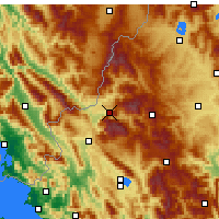 Nearby Forecast Locations - Коница - карта