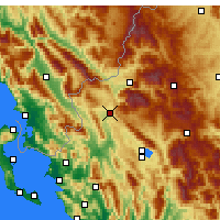 Nearby Forecast Locations - Kalpaki - карта