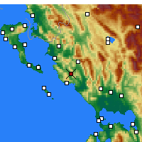 Nearby Forecast Locations - Margariti - карта